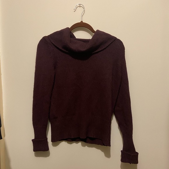 LOFT Sweaters - Ann Taylor Loft Maroon Wool Sweater